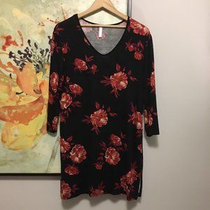 Gilmour Canadian Vancouver Soft Floral Bamboo Ballet Sleeve Dress
